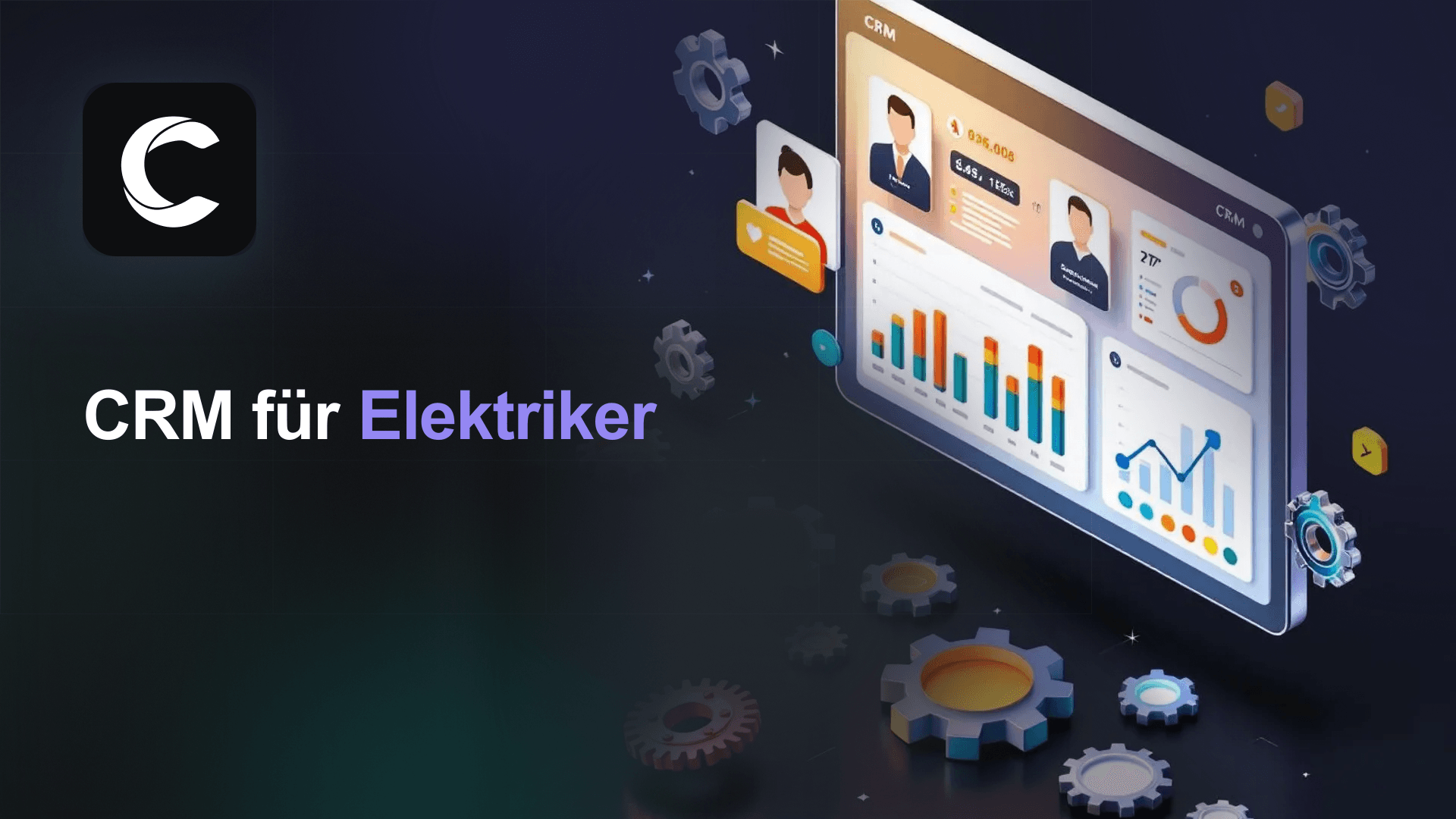 Das Open-Source CRM für Elektriker, das jeden Auftrag im Blick behält