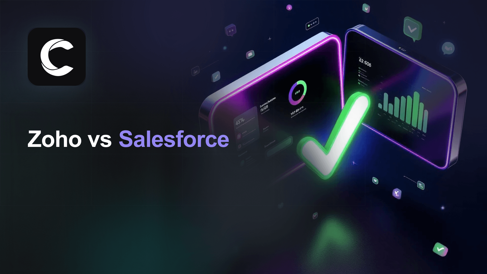 Zoho CRM vs Salesforce: Kann Zoho den Enterprise-Riesen ersetzen?